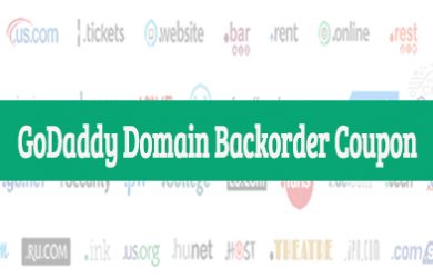 godaddy domain backorder coupon