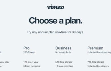 How To Upgrade Your Vimeo Account Plan