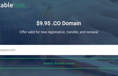 stablehost $9.95 .co coupon