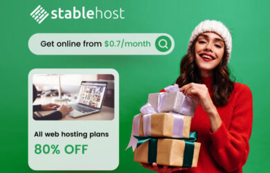 StableHost Christmas Sale 2021