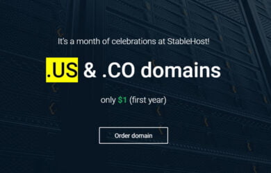 stablehost us co $1 offer