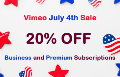 Vimeo July 4th Sale - Get 20% Off on Business and Premium Plans