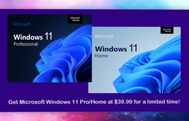 Get Microsoft Windows 11 ProHome License For Just $39.99